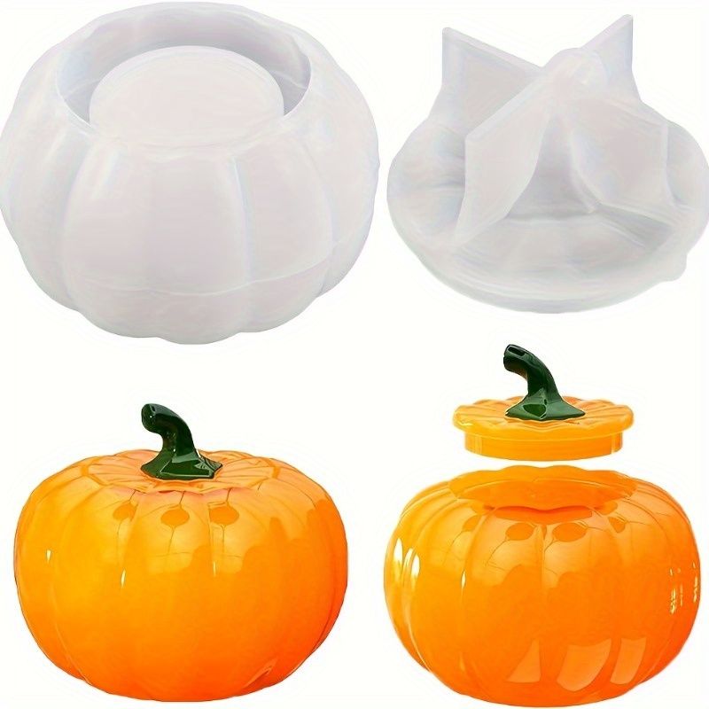 Candle Holder Supplies - 2 szt. Słoik z dynią formy