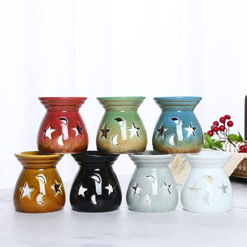 Candle Supplies Fragrance Oil - Transformacja pieca Porcelana Pusta gwiazda Księżyc