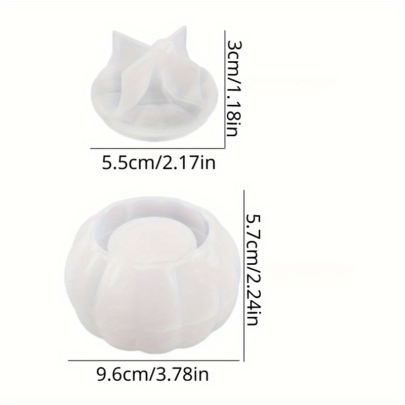 2 szt. Słoik z dynią formy sil – Candle Holder Supplies recenzja i cena