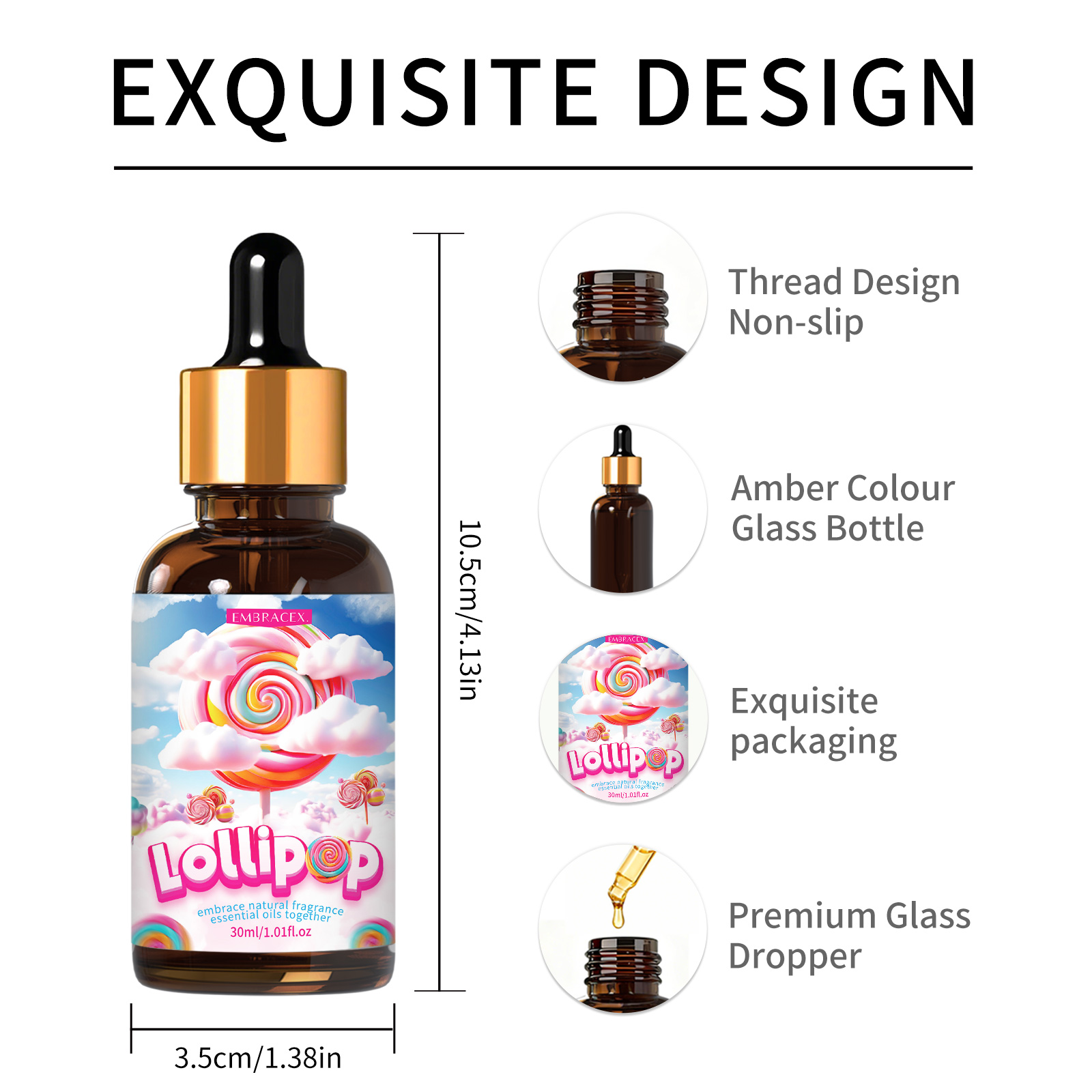 30ml Olejki Eteryczne Lollipop – Candle Supplies Fragrance Oil recenzja i cena